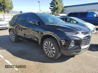 2022 Chevrolet Blazer Premier с VIN 3GNKBFRS4NS159072, выставлен на аукционе Copart как лот 80122204 с пробегом 60 367 миль миль и Списание • Salvage title. История ставок и продаж доступна на DreamBid. Изображение 4.