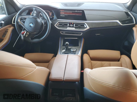 2023 BMW X5 sDrive40i with VIN 5UXCR4C05P9R70324, listed as a Copart auction lot 54661245 with 13,136 mi miles and Salvage title. Bid and sale history available at DreamBid. Image 8.