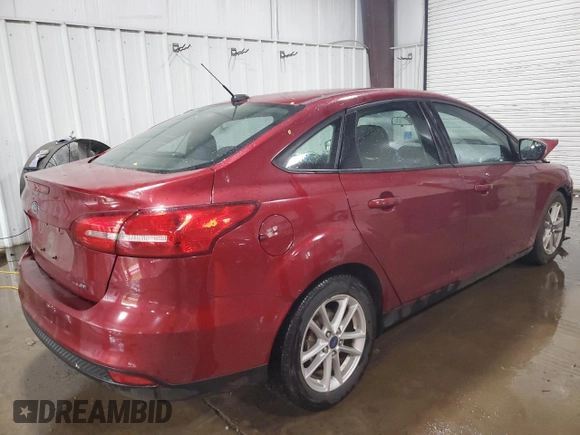 2017 Ford Focus SE with VIN 1FADP3F26HL209475, listed as a Copart auction lot 58416185 with 71,318 mi miles and Salvage title. Bid and sale history available at DreamBid. Image 3.