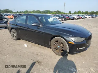 2014 BMW 3 Series 328d xDrive with VIN WBA3D5C50EKX97087, listed as a Copart auction lot 60087775 with 193,580 mi miles and Salvage title. Bid and sale history available at DreamBid. Image 4.