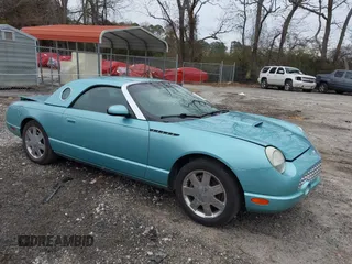 2002 Ford Thunderbird Hardtop Premium with VIN 1FAHP60A12Y105103, listed as a IAAI auction lot 41391107 with 138,953 mi miles and . Bid and sale history available at DreamBid. Image 1.