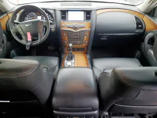 2014 Infiniti QX80 with VIN JN8AZ2NF0E9553001, listed as a Copart auction lot 53481285 with 159,107 mi miles and Clean Title. Bid and sale history available at carsss.com. Image 8.