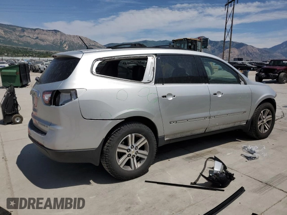 2015 Chevrolet Traverse LT with VIN 1GNKVHKD4FJ270190, listed as a Copart auction lot 58869205 with 155,142 mi miles and Salvage title. Bid and sale history available at DreamBid. Image 3.