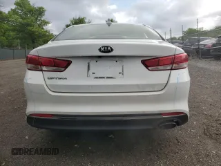2017 Kia Optima LX with VIN 5XXGT4L37HG154041, listed as a Copart auction lot 55580055 with 110,905 mi miles and Salvage title. Bid and sale history available at DreamBid. Image 6.