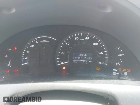 2007 Toyota Camry with VIN JTNBB46K773043161, listed as a IAAI auction lot 42507776 with 47,343 mi miles and . Bid and sale history available at DreamBid. Image 7.