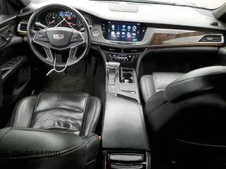 2016 Cadillac CT6 Luxury AWD with VIN 1G6KD5RSXGU150587, listed as a Copart auction lot 51260195 with 56,583 mi miles and Salvage Title. Bid and sale history available at carsss.com. Image 8.