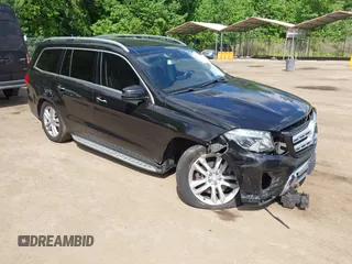 2017 Mercedes-Benz GLS 450 z VIN 4JGDF6EE0HA760910, wystawiony jako IAAI lot #42210919 z przebiegiem 140 971 mil mil oraz . Historia ofert i sprzedaży dostępna na DreamBid. Obrazek 1.