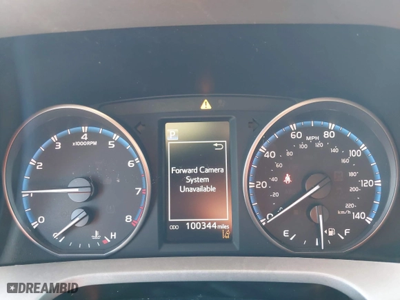 2017 Toyota RAV4 LE with VIN 2T3ZFREV8HW388357, listed as a IAAI auction lot 41674073 with 100,344 mi miles. Bid and sale history available at carsss.com. Image 7.