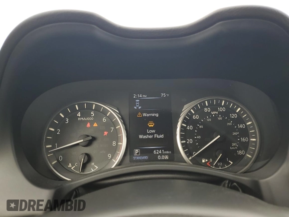 2023 Infiniti Q50 Red Sport 400 with VIN JN1FV7DP8PM570247, listed as a Copart auction lot 81809854 with 6,241 mi miles and Salvage Title. Bid and sale history available at DreamBid. Image 9.