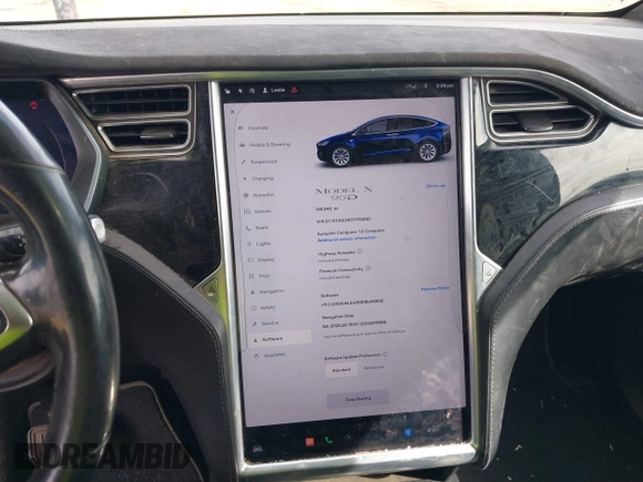 2016 Tesla Model X 70D z VIN 5YJXCAE29GF015890, wystawiony jako IAAI lot #41637564 z przebiegiem 145 848 mil mil oraz . Historia ofert i sprzedaży dostępna na DreamBid. Obrazek 18.