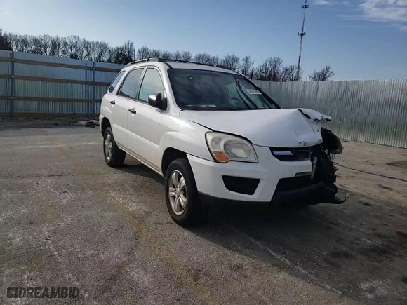 2009 Kia Sportage LX with VIN KNDJF724X97628163, listed as a Copart auction lot 46797825 with 199,931 mi miles and Salvage Title. Bid and sale history available at carsss.com. Image 12.
