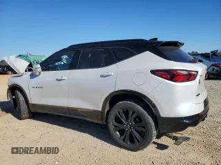 2022 Chevrolet Blazer RS with VIN 3GNKBERS4NS134747, listed as a Copart auction lot 88353445 with Not provided miles and Salvage title. Bid and sale history available at DreamBid. Image 2.