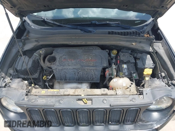 2017 Jeep Renegade Altitude with VIN ZACCJABB6HPG34806, listed as a IAAI auction lot 42414260 with 134,399 mi miles and . Bid and sale history available at DreamBid. Image 10.