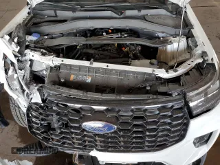 2025 Ford Explorer ST-Line with VIN 1FMUK7KH3SGA50405, listed as a Copart auction lot 49853135 with 6,287 mi miles and Salvage title. Bid and sale history available at DreamBid. Image 12.