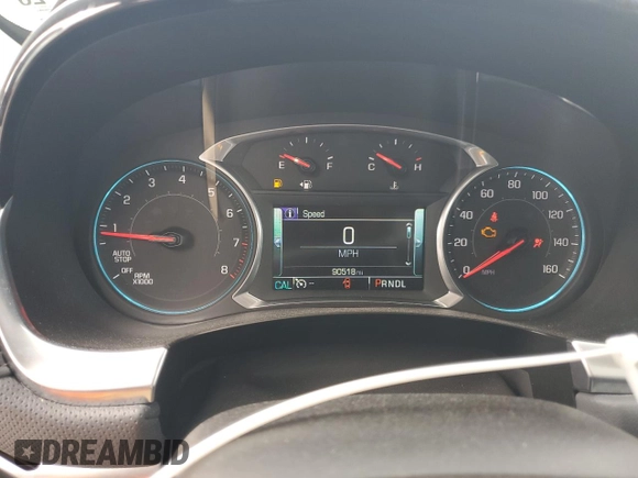 2019 Chevrolet Traverse Premier with VIN 1GNERKKW1KJ203508, listed as a Copart auction lot 47372525 with 90,518 mi miles and Salvage Title. Bid and sale history available at carsss.com. Image 9.