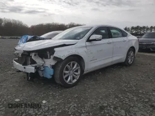 2017 Chevrolet Impala LT with VIN 2G1105S39H9113593, listed as a Copart auction lot 52795965 with 131,134 mi miles and Salvage Title. Bid and sale history available at DreamBid. Image 1.