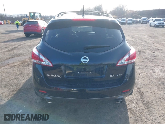 2014 Nissan Murano S with VIN JN8AZ1MW6EW519674, listed as a IAAI auction lot 41702608 with 188,576 mi miles and . Bid and sale history available at DreamBid. Image 16.