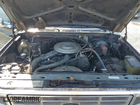 1986 Ford F-150 with VIN 1FTEX15H7GKB33715, listed as a Copart auction lot 80618824 with 11,052 mi miles and Salvage Title. Bid and sale history available at carsss.com. Image 11.