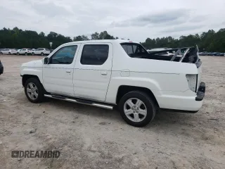 2013 Honda Ridgeline RTL with VIN 5FPYK1F59DB006416, listed as a Copart auction lot 74835924 with 129,374 mi miles and Salvage Title. Bid and sale history available at carsss.com. Image 2.