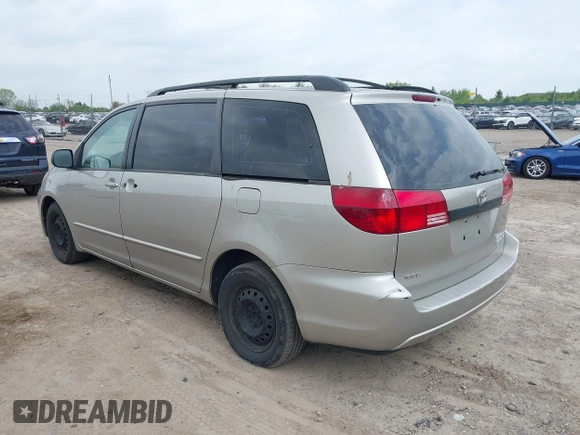 2005 Toyota Sienna CE z VIN 5TDZA23C05S291299, wystawiony jako IAAI lot #42283495 z przebiegiem 229 275 mil mil oraz . Historia ofert i sprzedaży dostępna na DreamBid. Obrazek 3.