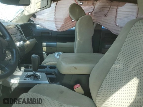 2012 Toyota Tundra 4WD Truck with VIN 5TFUW5F13CX225845, listed as a Copart auction lot 64809614 with 0 mi miles and Salvage Title. Bid and sale history available at carsss.com. Image 7.