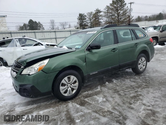 2013 Subaru Outback 2.5i with VIN 4S4BRBAC9D1213785, listed as a Copart auction lot 45170145 with 158,517 mi miles and Salvage title. Bid and sale history available at DreamBid. Image 1.