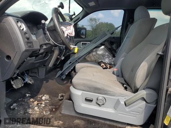 2011 Ford F-150 XL with VIN 1FTFW1EF5BFA50629, listed as a Copart auction lot 60555855 with Not provided miles and Salvage title. Bid and sale history available at DreamBid. Image 7.