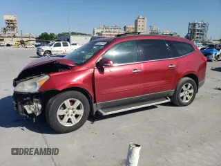 2012 Chevrolet Traverse 1LT with VIN 1GNKRGED0CJ164101, listed as a Copart auction lot 52627335 with Not Provided miles and Salvage Title. Bid and sale history available at DreamBid. Image 1.