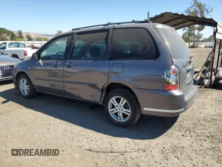 2006 Mazda MPV LX with VIN JM3LW28A660559606, listed as a Copart auction lot 71081614 with 120,200 mi miles and Salvage Title. Bid and sale history available at carsss.com. Image 2.