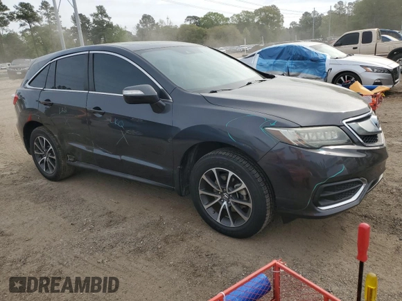 2016 Acura RDX with VIN 5J8TB3H32GL003614, listed as a Copart auction lot 50783455 with 75,162 mi miles and Salvage Title. Bid and sale history available at carsss.com. Image 4.