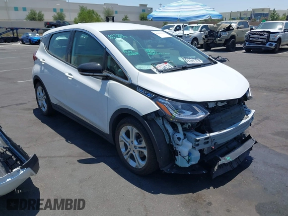2019 Chevrolet Bolt EV LT z VIN 1G1FY6S08K4123200, wystawiony jako IAAI lot #42455115 z przebiegiem 29 891 mil mil oraz . Historia ofert i sprzedaży dostępna na DreamBid. Obrazek 1.