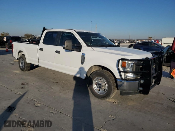 2022 Ford F-250 XL with VIN 1FT7W2A60NEE17110, listed as a Copart auction lot 83470904 with 28,106 mi miles and Salvage title. Bid and sale history available at DreamBid. Image 4.