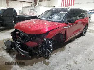 2024 Lincoln Nautilus Reserve z VIN 5LMPJ8KA8RJ862933, wystawiony jako Copart lot #80156644 z przebiegiem Nie podano mil oraz Szkoda całkowita • Salvage title. Historia ofert i sprzedaży dostępna na DreamBid. Obrazek 1.