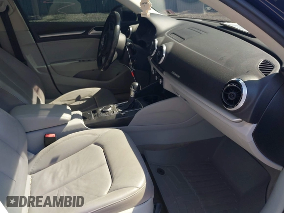 2016 Audi A3 Premium with VIN WAUB8GFF8G1007527, listed as a IAAI auction lot 42022398 with 105,118 mi miles and . Bid and sale history available at DreamBid. Image 5.