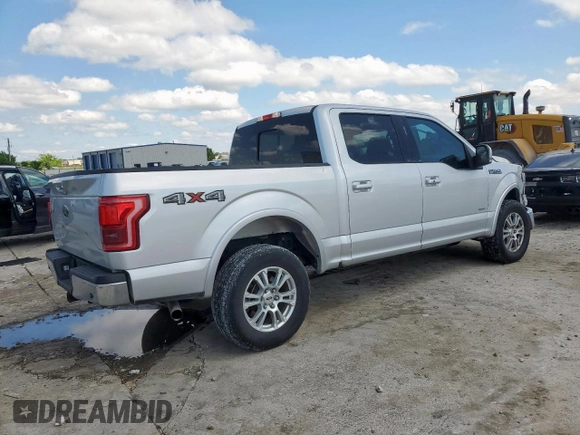 2017 Ford F-150 XL with VIN 1FTEW1EG1HKE48733, listed as a Copart auction lot 61860995 with 180,898 mi miles and Salvage title. Bid and sale history available at DreamBid. Image 3.