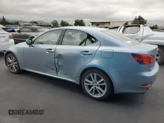 2006 Lexus IS 250 Manual with VIN JTHBK262862020029, listed as a Copart auction lot 52809295 with 72,654 mi miles and Salvage Title. Bid and sale history available at carsss.com. Image 2.