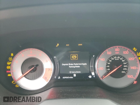 2021 Acura RDX w/A-Spec Package with VIN 5J8TC2H60ML014043, listed as a Copart auction lot 47319815 with 29,065 mi miles and Clean Title. Bid and sale history available at DreamBid. Image 9.