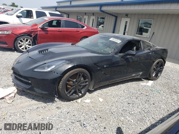 2016 Chevrolet Corvette 1LT with VIN 1G1YA2D73G5113708, listed as a Copart auction lot 55636503 with 48,000 mi miles. Bid and sale history available at carsss.com. Image 1.