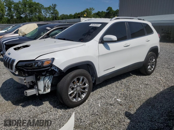2020 Jeep Cherokee Latitude Plus with VIN 1C4PJMLB5LD602695, listed as a Copart auction lot 56363055 with 139,439 mi miles and Clean Title. Bid and sale history available at DreamBid. Image 1.