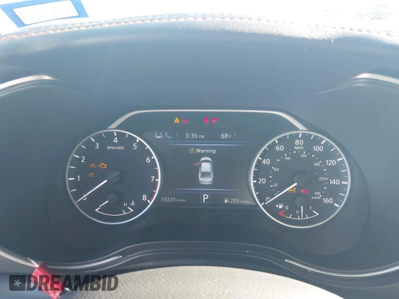 2020 Nissan Maxima SR with VIN 1N4AA6EVXLC365710, listed as a IAAI auction lot 40969464 with 74,320 mi miles and . Bid and sale history available at DreamBid. Image 7.
