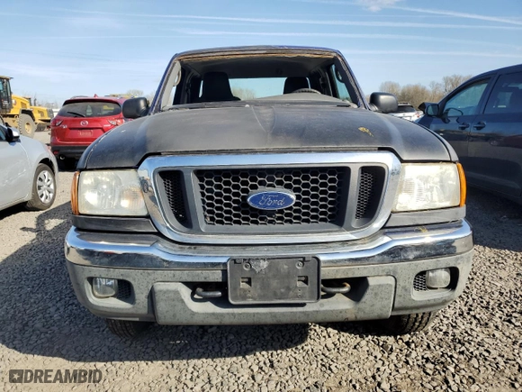2005 Ford Ranger XL with VIN 1FTZR15E65PA95380, listed as a Copart auction lot 47961625 with 0 mi miles and Salvage Title. Bid and sale history available at carsss.com. Image 5.