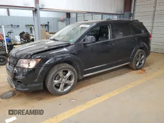 2017 Dodge Journey Crossroad Plus with VIN 3C4PDCGG7HT544064, listed as a Copart auction lot 47169365 with 137,991 mi miles and Salvage Title. Bid and sale history available at carsss.com. Image 1.