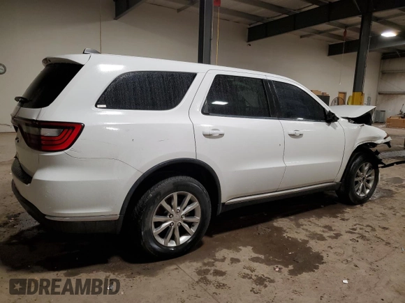 2018 Dodge Durango SXT with VIN 1C4RDJAG1JC315628, listed as a Copart auction lot 56653695 with 128,765 mi miles and Clean title. Bid and sale history available at DreamBid. Image 3.