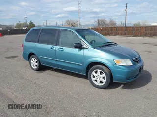 2000 Mazda MPV DX z VIN JM3LW28G5Y0119299, wystawiony jako IAAI lot #41878858 z przebiegiem 144 783 mil mil oraz . Historia ofert i sprzedaży dostępna na DreamBid. Obrazek 1.