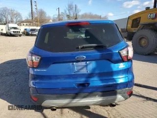 2017 Ford Escape SE with VIN 1FMCU9GD6HUE41887, listed as a Copart auction lot 88399125 with Not Provided miles and Salvage Title. Bid and sale history available at DreamBid. Image 6.