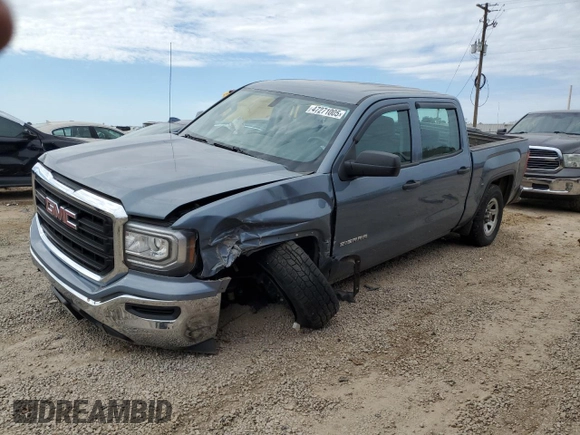 2016 GMC Sierra 1500 with VIN 3GTP1LEC3GG168608, listed as a Copart auction lot 47271005 with 114,323 mi miles and Salvage Title. Bid and sale history available at DreamBid. Image 1.