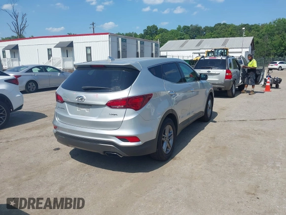 2017 Hyundai Santa Fe 2.4L with VIN 5XYZT3LB3HG433413, listed as a IAAI auction lot 42530257 with 254,497 mi miles and . Bid and sale history available at DreamBid. Image 4.