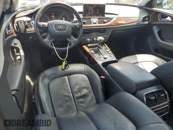 2013 Audi A6 Premium Plus with VIN WAUGGAFC4DN096402, listed as a Copart auction lot 63414095 with 141,483 mi miles and Salvage title. Bid and sale history available at DreamBid. Image 8.