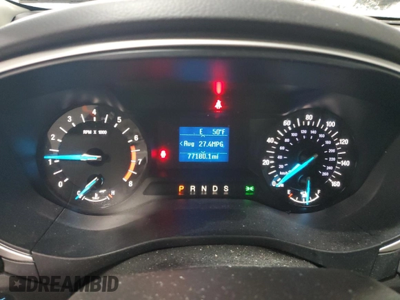 2015 Ford Fusion S with VIN 1FA6P0G71F5100022, listed as a Copart auction lot 41562315 with 77,180 mi miles and Salvage Title. Bid and sale history available at DreamBid. Image 9.