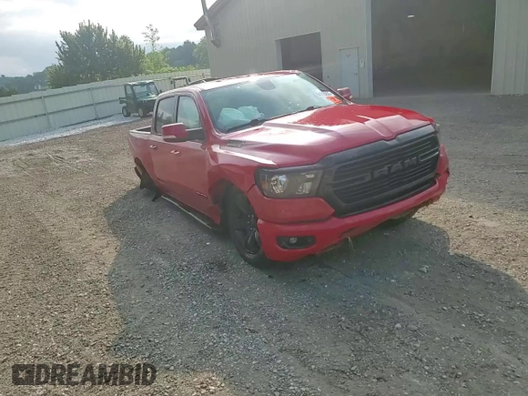 2020 Ram 1500 Big Horn with VIN 1C6SRFFT4LN183422, listed as a Copart auction lot 64058205 with 40,444 mi miles and Salvage title. Bid and sale history available at DreamBid. Image 13.